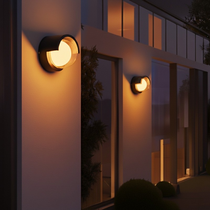 kelvo® NEXA KLV-101-0251 Φωτιστικό Τοίχου / Απλίκα LED 6W 480lm 180° AC 220-240V Αδιάβροχο IP65 Ultra Θερμό Λευκό 1800K - Sanan SMD Chip & TÜV SÜD Driver - Μαύρο Ματ - Μ11 x Π9 x Υ11cm - 5 Χρόνια Εγγύηση kelvo® NEXA KLV-101-0251 Φωτιστικό Τοίχου / Απλίκα LED 6W 480lm 180° AC 220-240V Αδιάβροχο IP65 Ultra Θερμό Λευκό 1800K - Sanan SMD Chip & TÜV SÜD Driver - Μαύρο Ματ - Μ11 x Π9 x Υ11cm - 5 Χρόνια Εγγύηση