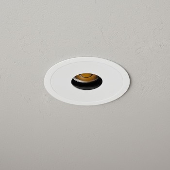 kelvo® PINADO KLV-101-0127 Χωνευτό Φωτιστικό Downlight Σποτ LED 7W 840lm 15° AC 220-240V IP20 Θερμό Λευκό 2700K - Bridgelux COB Chip & TÜV SÜD Driver - Λευκό Ματ - Μ8.3 x Π8.3 x Υ8.2cm / Q7.3cm - 5 Χρόνια Εγγύηση