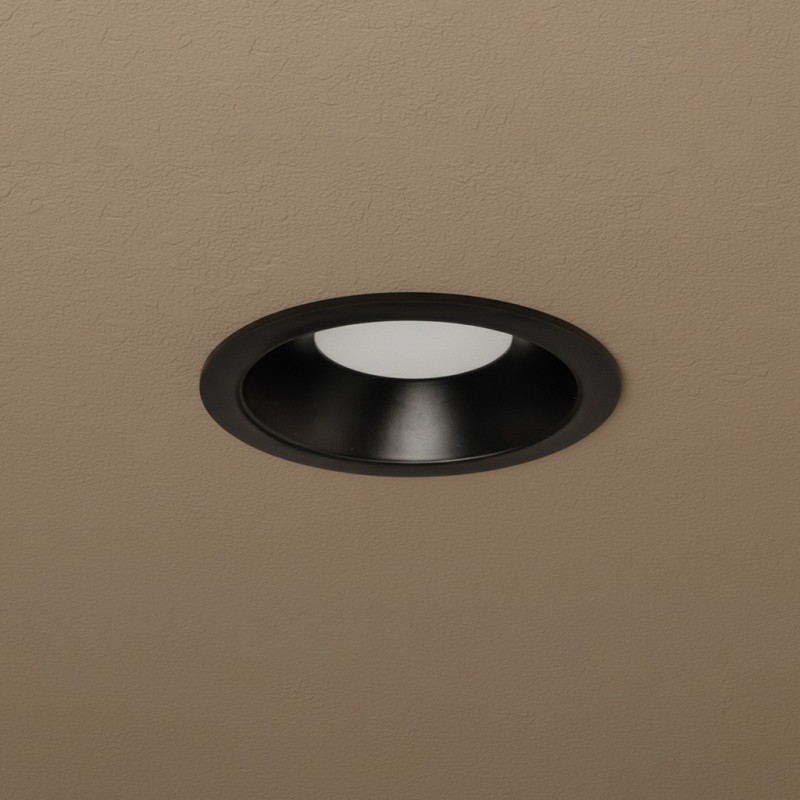 kelvo® SIGMA KLV-101-0041 Χωνευτό Φωτιστικό Downlight Σποτ Μπάνιου για Λάμπα MR16 με Ντουί GU10 AC 220-240V Αδιάβροχο IP65 - Μαύρο Ματ - Μ8.5 x Π8.5 x Υ4.4cm / Q7.5cm