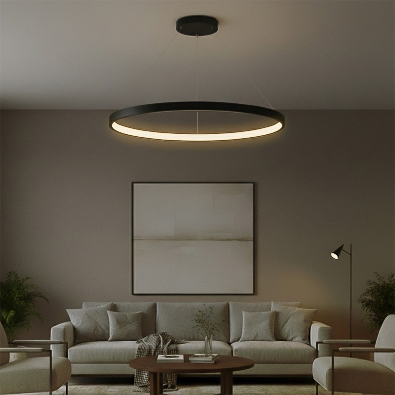 kelvo® NEMESIS KLV-101-0214 Κρεμαστό Φωτιστικό Οροφής LED 75W 7500lm 180° AC 220-240V IP20 Ρυθμιζόμενο Λευκό CCT με Χειριστήριο από 2700K έως 6000K Dimmable - Lumileds SMD Chip - Μαύρο Ματ - Μ100 x Π100 x Υ4cm - 3 Χρόνια Εγγύηση kelvo® NEMESIS KLV-101-0214 Κρεμαστό Φωτιστικό Οροφής LED 75W 7500lm 180° AC 220-240V IP20 Ρυθμιζόμενο Λευκό CCT με Χειριστήριο από 2700K έως 6000K Dimmable - Lumileds SMD Chip - Μαύρο Ματ - Μ100 x Π100 x Υ4cm - 3 Χρόνια Εγγύηση