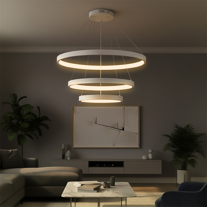 kelvo® NEMESIS KLV-101-0221 Κρεμαστό Φωτιστικό Οροφής LED 120W 12000lm 180° AC 220-240V IP20 Ρυθμιζόμενο Λευκό CCT με Χειριστήριο από 2700K έως 6000K Dimmable - Lumileds SMD Chip - Λευκό Ματ - Μ80 x Π80 x Υ80cm - 3 Χρόνια Εγγύηση kelvo® NEMESIS KLV-101-0221 Κρεμαστό Φωτιστικό Οροφής LED 120W 12000lm 180° AC 220-240V IP20 Ρυθμιζόμενο Λευκό CCT με Χειριστήριο από 2700K έως 6000K Dimmable - Lumileds SMD Chip - Λευκό Ματ - Μ80 x Π80 x Υ80cm - 3 Χρόνια Εγγύηση