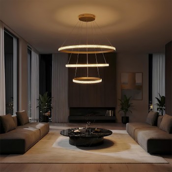 kelvo® DIAMOND KLV-101-0240 Κρεμαστό Φωτιστικό Οροφής LED 120W 12000lm 180° AC 220-240V IP20 Ρυθμιζόμενο Λευκό CCT με Χειριστήριο από 2700K έως 6000K Dimmable - Lumileds SMD Chip - Χρυσό Πλατίνα - Μ80 x Π80 x Υ80cm - 3 Χρόνια Εγγύηση kelvo® DIAMOND KLV-101-0240 Κρεμαστό Φωτιστικό Οροφής LED 120W 12000lm 180° AC 220-240V IP20 Ρυθμιζόμενο Λευκό CCT με Χειριστήριο από 2700K έως 6000K Dimmable - Lumileds SMD Chip - Χρυσό Πλατίνα - Μ80 x Π80 x Υ80cm - 3 Χρόνια Εγγύηση