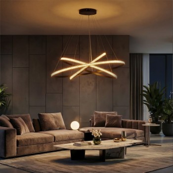 kelvo® DIAMOND KLV-101-0241-V2 Κρεμαστό Φωτιστικό Οροφής LED 150W 15000lm 180° AC 220-240V IP20 Ρυθμιζόμενο Λευκό CCT με Χειριστήριο από 2700K έως 6000K Dimmable - Lumileds SMD Chip - Μαύρο Ματ - Μ100 x Π100 x Υ100cm - 3 Χρόνια Εγγύηση kelvo® DIAMOND KLV-101-0241-V2 Κρεμαστό Φωτιστικό Οροφής LED 150W 15000lm 180° AC 220-240V IP20 Ρυθμιζόμενο Λευκό CCT με Χειριστήριο από 2700K έως 6000K Dimmable - Lumileds SMD Chip - Μαύρο Ματ - Μ100 x Π100 x Υ100cm - 3 Χρόνια Εγγύηση