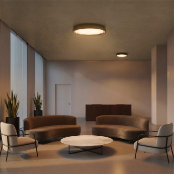 kelvo® BARCHETTA KLV-101-0265-V2 Φωτιστικό Οροφής LED 72W 7200lm 120° AC 220-240V IP20 Ρυθμιζόμενο Λευκό CCT με Χειριστήριο από 2700K έως 6000K Dimmable - Lumileds SMD Chip - Μαύρο Ματ - Μ48 x Π48 x Υ8.2cm - 3 Χρόνια Εγγύηση