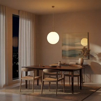 kelvo® BELLISSIMO KLV-101-0378 Κρεμαστό Φωτιστικό Οροφής για Λάμπα με Ντουί E27 AC 220-240V IP20 - Χρυσό Βούρτσας Πλατίνα & Λευκό - Μ40 x Π40 x Υ62cm kelvo® BELLISSIMO KLV-101-0378 Κρεμαστό Φωτιστικό Οροφής για Λάμπα με Ντουί E27 AC 220-240V IP20 - Χρυσό Βούρτσας Πλατίνα & Λευκό - Μ40 x Π40 x Υ62cm