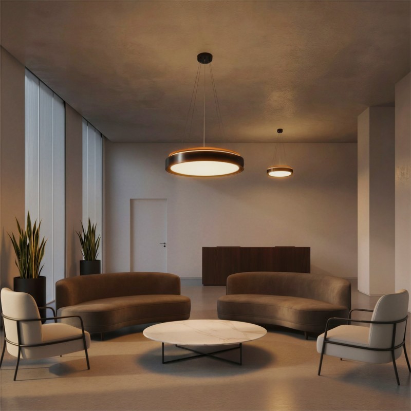 kelvo® BARCHETTA KLV-101-0265 Κρεμαστό Φωτιστικό Οροφής LED 72W 7200lm 120° AC 220-240V IP20 Ρυθμιζόμενο Λευκό CCT με Χειριστήριο από 2700K έως 6000K Dimmable - Lumileds SMD Chip - Μαύρο Ματ - Μ48 x Π48 x Υ8.2cm - 3 Χρόνια Εγγύηση kelvo® BARCHETTA KLV-101-0265 Κρεμαστό Φωτιστικό Οροφής LED 72W 7200lm 120° AC 220-240V IP20 Ρυθμιζόμενο Λευκό CCT με Χειριστήριο από 2700K έως 6000K Dimmable - Lumileds SMD Chip - Μαύρο Ματ - Μ48 x Π48 x Υ8.2cm - 3 Χρόνια Εγγύηση