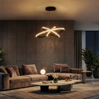 kelvo® DIAMOND KLV-101-0237-V2 Κρεμαστό Φωτιστικό Οροφής LED 100W 10000lm 180° AC 220-240V IP20 Ρυθμιζόμενο Λευκό CCT με Χειριστήριο από 2700K έως 6000K Dimmable - Lumileds SMD Chip - Μαύρο Ματ - Μ60 x Π60 x Υ60cm - 3 Χρόνια Εγγύηση kelvo® DIAMOND KLV-101-0237-V2 Κρεμαστό Φωτιστικό Οροφής LED 100W 10000lm 180° AC 220-240V IP20 Ρυθμιζόμενο Λευκό CCT με Χειριστήριο από 2700K έως 6000K Dimmable - Lumileds SMD Chip - Μαύρο Ματ - Μ60 x Π60 x Υ60cm - 3 Χρόνια Εγγύηση