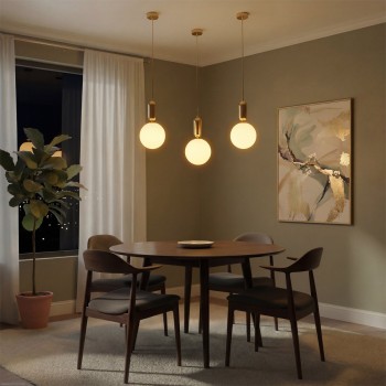 kelvo® ESTETICO KLV-101-0382 Κρεμαστό Φωτιστικό Οροφής για Λάμπα με Ντουί E27 AC 220-240V IP20 - Χρυσό Βούρτσας Πλατίνα & Λευκό - Μ20 x Π20 x Υ38cm kelvo® ESTETICO KLV-101-0382 Κρεμαστό Φωτιστικό Οροφής για Λάμπα με Ντουί E27 AC 220-240V IP20 - Χρυσό Βούρτσας Πλατίνα & Λευκό - Μ20 x Π20 x Υ38cm