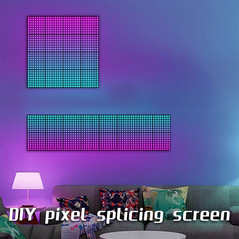 GLOBOSTAR® MATRIX GLB-106-0017 Κυλιόμενη Ψηφιακή Επιγραφή 80x80cm P24.6 64x64 Pixel LED 120W AC 220-240V IP20 Πολύχρωμο RGB - Bluetooth Control μέσω iPIXEL APP - Μ80 x Π2.6 x Υ80cm - 2 Χρόνια Εγγύηση