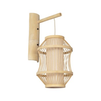 GLOBOSTAR® TULUM 01971 Boho Φωτιστικό Τοίχου - Απλίκα με Ντουί 1 x E27 AC 220-240V IP20 - Μπεζ - Μ24 x Π32 x Υ55cm GLOBOSTAR® TULUM 01971 Boho Φωτιστικό Τοίχου - Απλίκα με Ντουί 1 x E27 AC 220-240V IP20 - Μπεζ - Μ24 x Π32 x Υ55cm