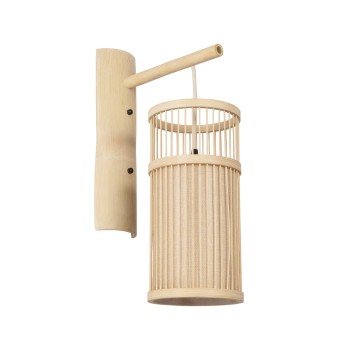 GLOBOSTAR® TULUM 01972 Boho Φωτιστικό Τοίχου - Απλίκα με Ντουί 1 x E27 AC 220-240V IP20 - Μπεζ - Μ16 x Π28 x Υ50cm GLOBOSTAR® TULUM 01972 Boho Φωτιστικό Τοίχου - Απλίκα με Ντουί 1 x E27 AC 220-240V IP20 - Μπεζ - Μ16 x Π28 x Υ50cm