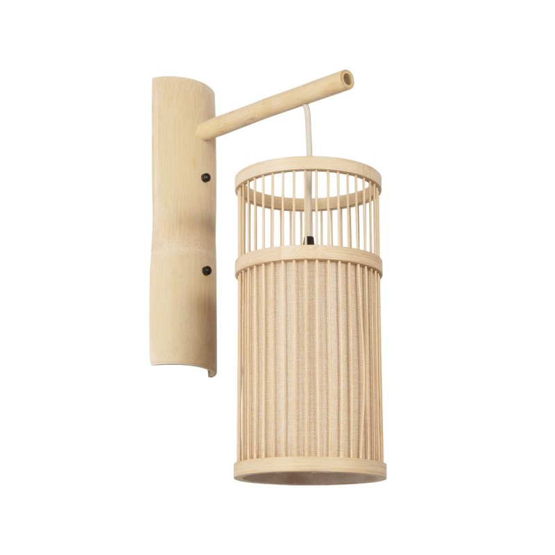 GLOBOSTAR® TULUM 01972 Boho Φωτιστικό Τοίχου - Απλίκα με Ντουί 1 x E27 AC 220-240V IP20 - Μπεζ - Μ16 x Π28 x Υ50cm GLOBOSTAR® TULUM 01972 Boho Φωτιστικό Τοίχου - Απλίκα με Ντουί 1 x E27 AC 220-240V IP20 - Μπεζ - Μ16 x Π28 x Υ50cm