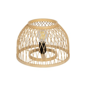 GLOBOSTAR® NOMAD 01998 Boho Επιτραπέζιο Φωτιστικό Πορτατίφ με Ντουί 1 x E27 AC 220-240V IP20 - Μπεζ - Μ30 x Π30 x Υ30cm