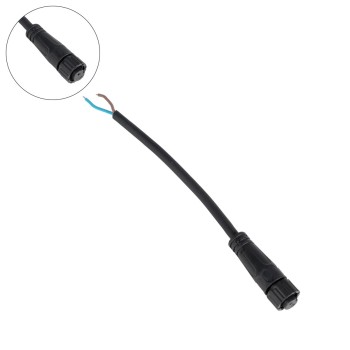 GLOBOSTAR® CONNECTOR 999-0265 2 Pin Σύνδεσμος Τροφοδοσίας για Wall Washers & Προβολείς με Είσοδο 2 x 0.25mm2 & Έξοδο 1 x Αρσενικό Βύσμα Αδιάβροχο IP65 - Μαύρο - Μ20 x Π1.5 x Υ1.5cm GLOBOSTAR® CONNECTOR 999-0265 2 Pin Σύνδεσμος Τροφοδοσίας για Wall Washers & Προβολείς με Είσοδο 2 x 0.25mm2 & Έξοδο 1 x Αρσενικό Βύσμα Αδιάβροχο IP65 - Μαύρο - Μ20 x Π1.5 x Υ1.5cm