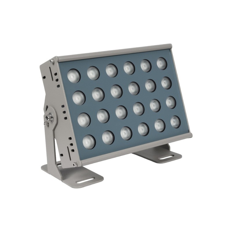 GLOBOSTAR® FLOODHENO 999-0264 Προβολέας Σποτ Wall Washer LED 36W 2880lm 30° DC 24V Αδιάβροχο IP65 Πολύχρωμο RGB Dimmable DMX512 - Bridgelux SMD Chip - Γκρι - Μ22 x Π11 x Υ16.5cm - 3 Χρόνια Εγγύηση GLOBOSTAR® FLOODHENO 999-0264 Προβολέας Σποτ Wall Washer LED 36W 2880lm 30° DC 24V Αδιάβροχο IP65 Πολύχρωμο RGB Dimmable DMX512 - Bridgelux SMD Chip - Γκρι - Μ22 x Π11 x Υ16.5cm - 3 Χρόνια Εγγύηση