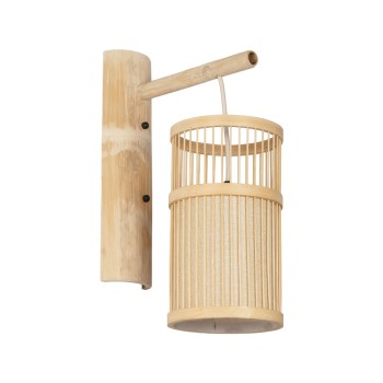 GLOBOSTAR® TULUM 01978 Boho Φωτιστικό Τοίχου - Απλίκα με Ντουί 1 x E27 AC 220-240V IP20 - Μπεζ - Μ16 x Π26.5 x Υ47cm GLOBOSTAR® TULUM 01978 Boho Φωτιστικό Τοίχου - Απλίκα με Ντουί 1 x E27 AC 220-240V IP20 - Μπεζ - Μ16 x Π26.5 x Υ47cm