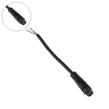 GLOBOSTAR® CONNECTOR 999-0266 2 Pin Σύνδεσμος Τροφοδοσίας για Wall Washers & Προβολείς με Είσοδο 2 x 0.25mm2 & Έξοδο 1 x Θηλυκό Βύσμα Αδιάβροχο IP65 - Μαύρο - Μ20 x Π1.5 x Υ1.5cm GLOBOSTAR® CONNECTOR 999-0266 2 Pin Σύνδεσμος Τροφοδοσίας για Wall Washers & Προβολείς με Είσοδο 2 x 0.25mm2 & Έξοδο 1 x Θηλυκό Βύσμα Αδιάβροχο IP65 - Μαύρο - Μ20 x Π1.5 x Υ1.5cm