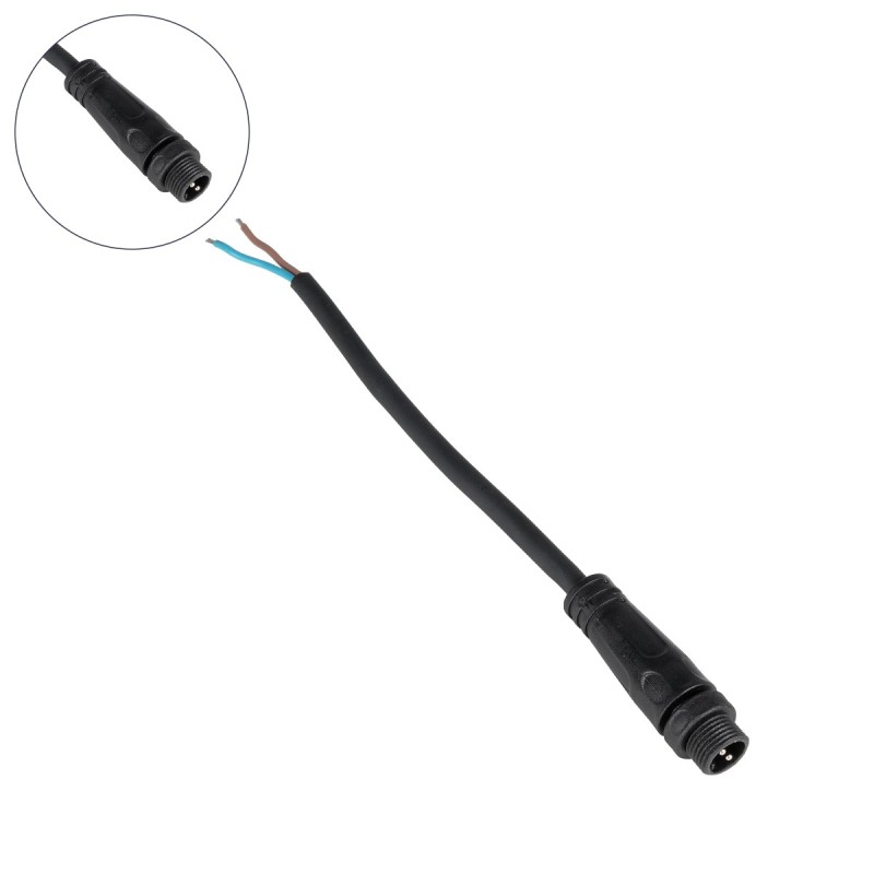 GLOBOSTAR® CONNECTOR 999-0266 2 Pin Σύνδεσμος Τροφοδοσίας για Wall Washers & Προβολείς με Είσοδο 2 x 0.25mm2 & Έξοδο 1 x Θηλυκό Βύσμα Αδιάβροχο IP65 - Μαύρο - Μ20 x Π1.5 x Υ1.5cm GLOBOSTAR® CONNECTOR 999-0266 2 Pin Σύνδεσμος Τροφοδοσίας για Wall Washers & Προβολείς με Είσοδο 2 x 0.25mm2 & Έξοδο 1 x Θηλυκό Βύσμα Αδιάβροχο IP65 - Μαύρο - Μ20 x Π1.5 x Υ1.5cm