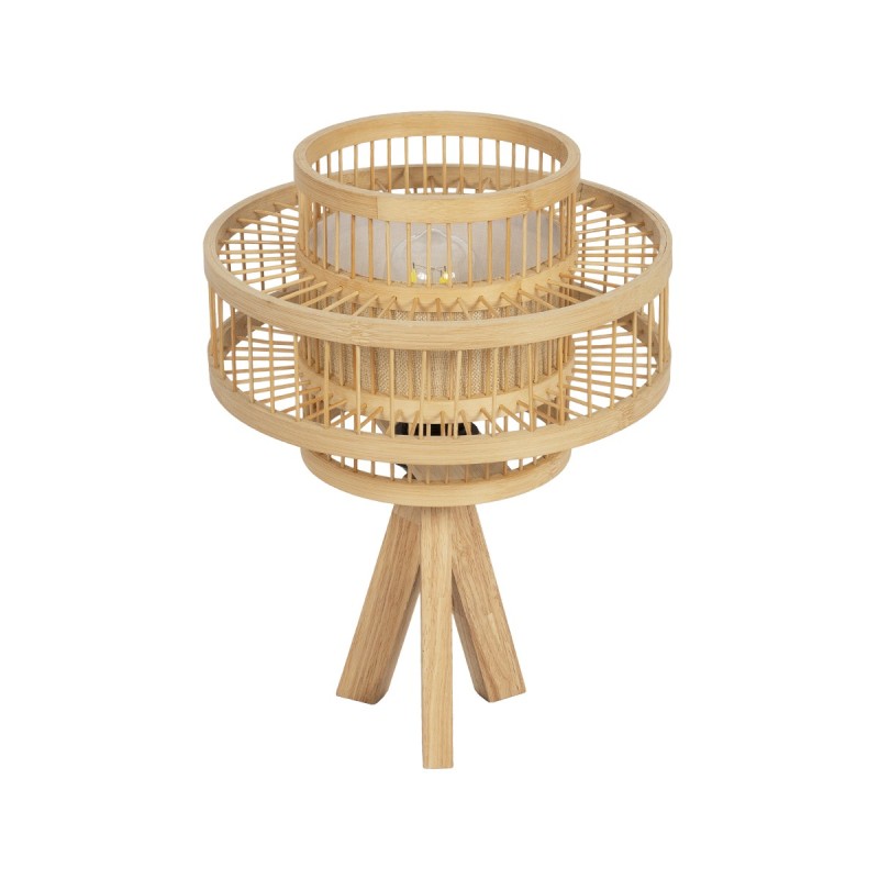 GLOBOSTAR® TULUM 01991 Boho Επιτραπέζιο Φωτιστικό Πορτατίφ με Ντουί 1 x E27 AC 220-240V IP20 - Μπεζ - Μ30 x Π30 x Υ41cm GLOBOSTAR® TULUM 01991 Boho Επιτραπέζιο Φωτιστικό Πορτατίφ με Ντουί 1 x E27 AC 220-240V IP20 - Μπεζ - Μ30 x Π30 x Υ41cm