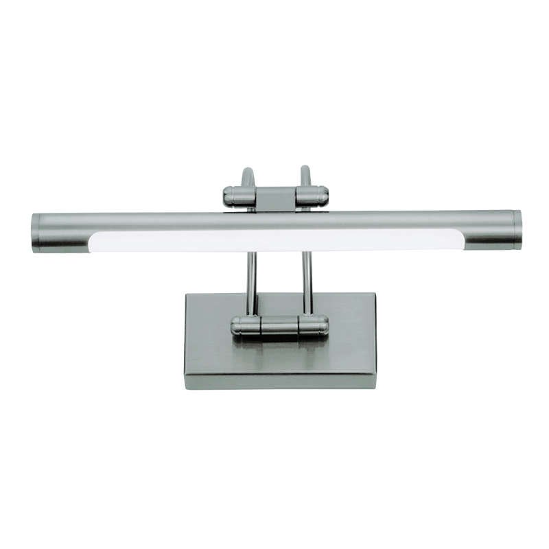 InLight Επιτοίχιο φωτιστικό LED 12W 3000K από νίκελ ματ μέταλλο και ακρυλικό D: 60W (1044-Α-Νίκελ Ματ) InLight Επιτοίχιο φωτιστικό LED 12W 3000K από νίκελ ματ μέταλλο και ακρυλικό D: 60W (1044-Α-Νίκελ Ματ)