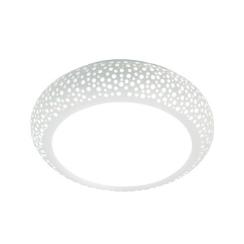 InLight Πλαφονιέρα οροφής λευκή από γύψο 3XE27 D:40cm (42155-B) InLight Πλαφονιέρα οροφής λευκή από γύψο 3XE27 D:40cm (42155-B)