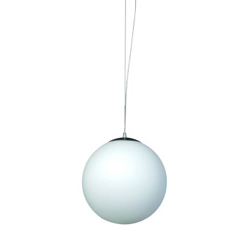 InLight Κρεμαστό φωτιστικό από λευκή οπαλίνα 1XE27 D:30cm (4253-Γ) InLight Κρεμαστό φωτιστικό από λευκή οπαλίνα 1XE27 D:30cm (4253-Γ)