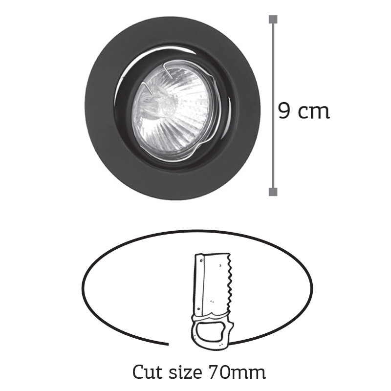 InLight Χωνευτό σποτ από νίκελ ματ μέταλλο 1XGU10 D:9cm (43277-Νίκελ Ματ) InLight Χωνευτό σποτ από νίκελ ματ μέταλλο 1XGU10 D:9cm (43277-Νίκελ Ματ)