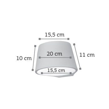 InLight Επιτοίχιο φωτιστικό λευκό από γύψο 1XE14 D:15,5cm (43375) InLight Επιτοίχιο φωτιστικό λευκό από γύψο 1XE14 D:15,5cm (43375)