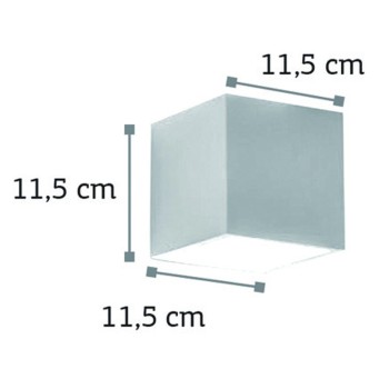 InLight Επιτοίχιο φωτιστικό λευκό από γύψο 1XG9 D:11,5cm (43414) InLight Επιτοίχιο φωτιστικό λευκό από γύψο 1XG9 D:11,5cm (43414)