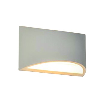 InLight Επιτοίχιο φωτιστικό λευκό από γύψο 1XG9 D:20cm (43415) InLight Επιτοίχιο φωτιστικό λευκό από γύψο 1XG9 D:20cm (43415)