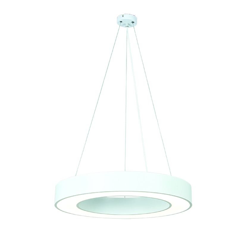 InLight Κρεμαστό φωτιστικό LED 50W 4000K σε λευκή απόχρωση D:80cm (6171-80-WH) InLight Κρεμαστό φωτιστικό LED 50W 4000K σε λευκή απόχρωση D:80cm (6171-80-WH)