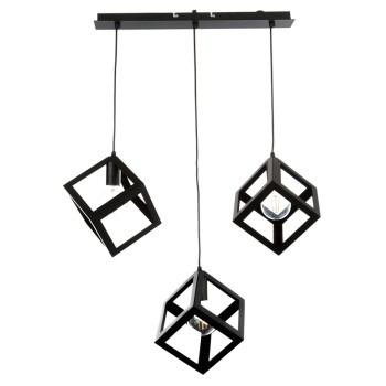 InLight Κρεμαστό φωτιστικό από μαύρο μέταλλο 3XE27 D:60cm (4400-3-BL-ΡΑΓΑ) InLight Κρεμαστό φωτιστικό από μαύρο μέταλλο 3XE27 D:60cm (4400-3-BL-ΡΑΓΑ)