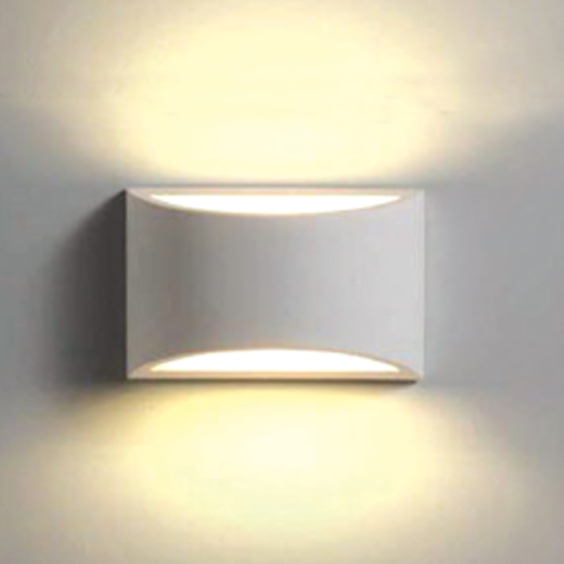 InLight Επιτοίχιο φωτιστικό λευκό από γύψο 1XG9 D:20cm (43415) InLight Επιτοίχιο φωτιστικό λευκό από γύψο 1XG9 D:20cm (43415)