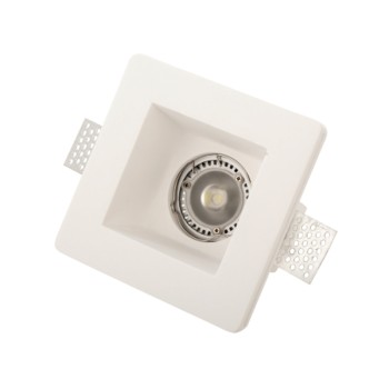 InLight Χωνευτό σποτ λευκό από γύψο 1XGU10 D:12cm (Χ0001) InLight Χωνευτό σποτ λευκό από γύψο 1XGU10 D:12cm (Χ0001)