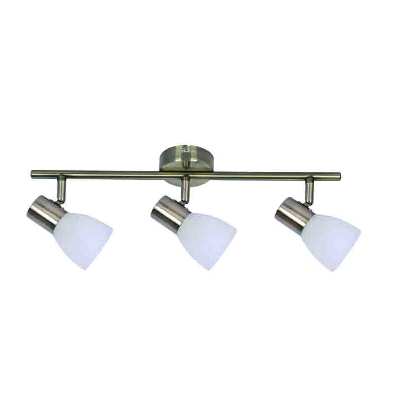 InLight Επιτοίχιο σποτ από μέταλλο σε οξυντέ απόχρωση 3xE14 D:60cm (9065-3Φ-Οξυντέ) InLight Επιτοίχιο σποτ από μέταλλο σε οξυντέ απόχρωση 3xE14 D:60cm (9065-3Φ-Οξυντέ)