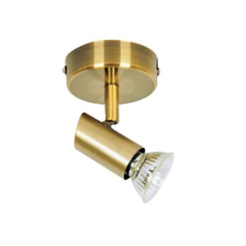 InLight Επιτοίχιο σποτ από μέταλλο σε οξυντέ απόχρωση 1XGU10 D:8cm (9075-1Φ-Οξυντέ) InLight Επιτοίχιο σποτ από μέταλλο σε οξυντέ απόχρωση 1XGU10 D:8cm (9075-1Φ-Οξυντέ)