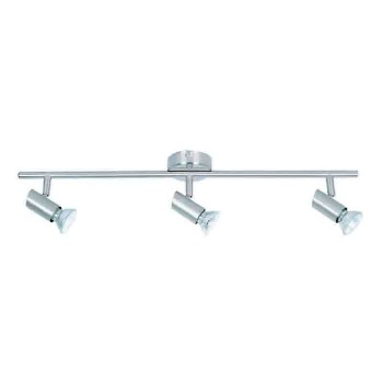 InLight Επιτοίχιο σποτ από μέταλλο σε νίκελ ματ απόχρωση 3XGU10 D:60cm (9076-3Φ-Νίκελ Ματ) InLight Επιτοίχιο σποτ από μέταλλο σε νίκελ ματ απόχρωση 3XGU10 D:60cm (9076-3Φ-Νίκελ Ματ)