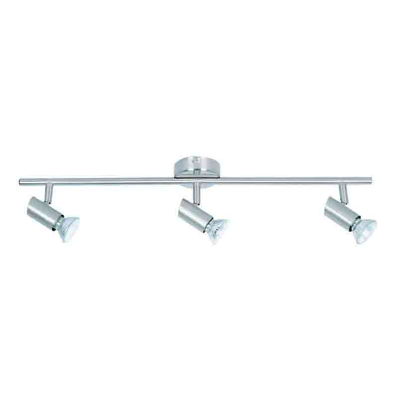 InLight Επιτοίχιο σποτ από μέταλλο σε νίκελ ματ απόχρωση 3XGU10 D:60cm (9076-3Φ-Νίκελ Ματ) InLight Επιτοίχιο σποτ από μέταλλο σε νίκελ ματ απόχρωση 3XGU10 D:60cm (9076-3Φ-Νίκελ Ματ)