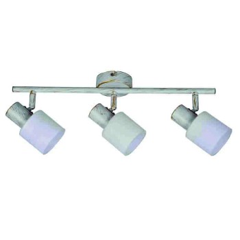 InLight Επιτοίχιο σποτ από μέταλλο σε απόχρωση λευκής πατίνας 3XE14 D:45cm (9079-3Φ-Λευκή Πατίνα) InLight Επιτοίχιο σποτ από μέταλλο σε απόχρωση λευκής πατίνας 3XE14 D:45cm (9079-3Φ-Λευκή Πατίνα)