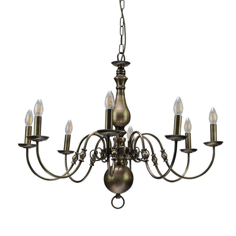 InLight Κρεμαστό φωτιστικό από οξυντέ μέταλλο 8XE14 D:83cm (5309-8) InLight Κρεμαστό φωτιστικό από οξυντέ μέταλλο 8XE14 D:83cm (5309-8)