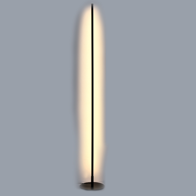 InLight Επιδαπέδιο φωτιστικό LED 24W 3000K από μαύρο μέταλλο D:150cm  (45012) InLight Επιδαπέδιο φωτιστικό LED 24W 3000K από μαύρο μέταλλο D:150cm  (45012)