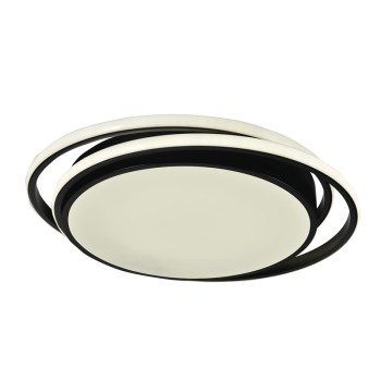 InLight Πλαφονιέρα οροφής LED 60W 3CCT από αλουμίνιο σε μαύρη απόχρωση D:43cm (42172-Μαύρο) InLight Πλαφονιέρα οροφής LED 60W 3CCT από αλουμίνιο σε μαύρη απόχρωση D:43cm (42172-Μαύρο)
