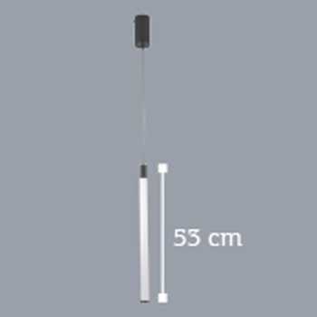 InLight Κρεμαστό φωτιστικό LED 10W 3000K από μέταλλο και PVC D:53cm (6025) InLight Κρεμαστό φωτιστικό LED 10W 3000K από μέταλλο και PVC D:53cm (6025)