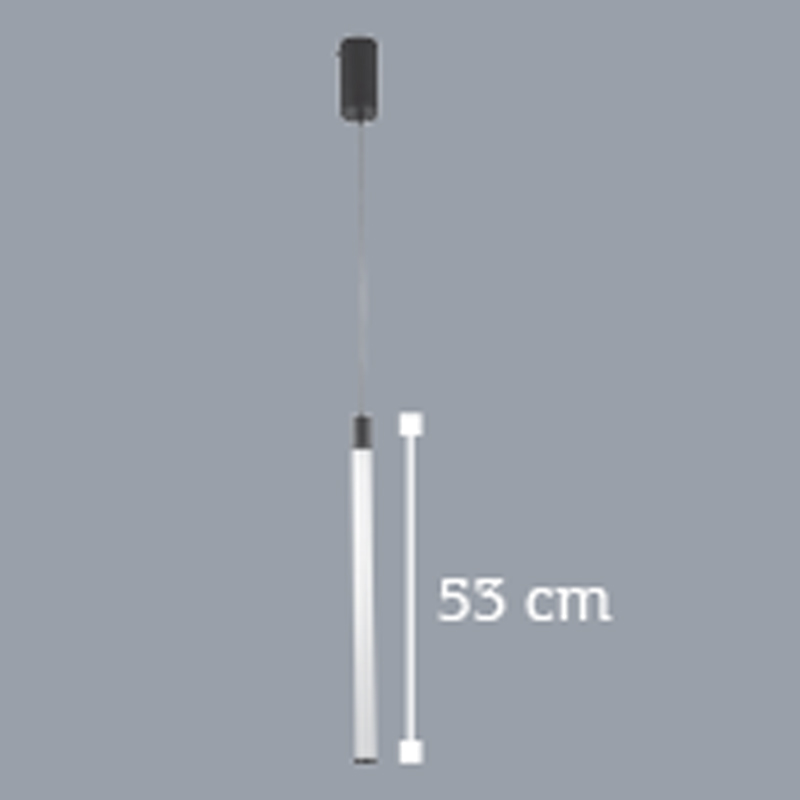 InLight Κρεμαστό φωτιστικό LED 10W 3000K από μέταλλο και PVC D:53cm (6025) InLight Κρεμαστό φωτιστικό LED 10W 3000K από μέταλλο και PVC D:53cm (6025)