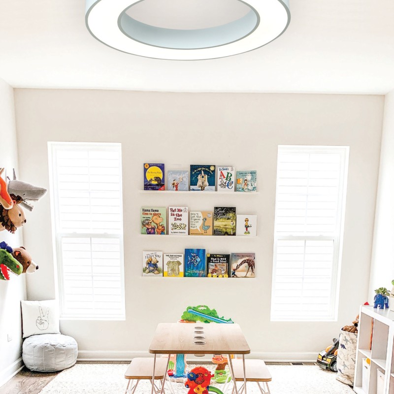 InLight Κρεμαστό φωτιστικό LED 50W 4000K σε λευκή απόχρωση D:80cm (6171-80-WH) InLight Κρεμαστό φωτιστικό LED 50W 4000K σε λευκή απόχρωση D:80cm (6171-80-WH)