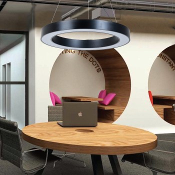 InLight Κρεμαστό φωτιστικό LED 50W 4000K σε λευκή απόχρωση D:80cm (6171-80-WH) InLight Κρεμαστό φωτιστικό LED 50W 4000K σε λευκή απόχρωση D:80cm (6171-80-WH)
