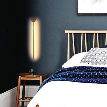 InLight Επιτοίχιο φωτιστικό LED 7W 3000K από μαύρο μέταλλο D:60cm (43014-Black) InLight Επιτοίχιο φωτιστικό LED 7W 3000K από μαύρο μέταλλο D:60cm (43014-Black)