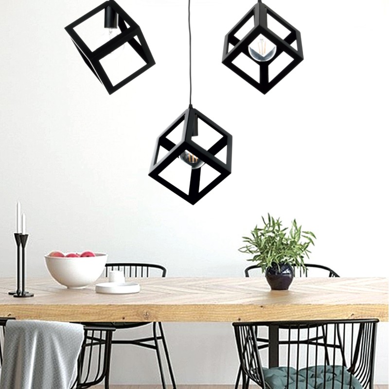 InLight Κρεμαστό φωτιστικό από μαύρο μέταλλο 3XE27 D:60cm (4400-3-BL-ΡΑΓΑ) InLight Κρεμαστό φωτιστικό από μαύρο μέταλλο 3XE27 D:60cm (4400-3-BL-ΡΑΓΑ)