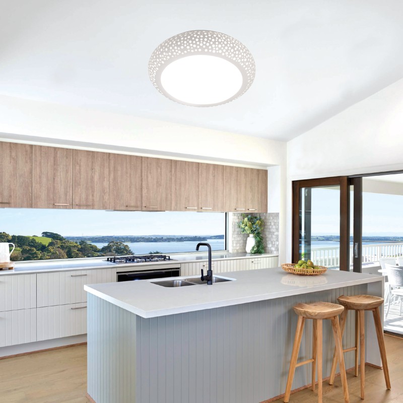 InLight Πλαφονιέρα οροφής λευκή από γύψο 3XE27 D:40cm (42155-B) InLight Πλαφονιέρα οροφής λευκή από γύψο 3XE27 D:40cm (42155-B)