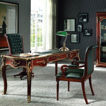 InLight Επιτραπέζιο φωτιστικό από οξυντέ μέταλλο και πράσινο γυαλί 1XE27 D:38cm (3431-BR) InLight Επιτραπέζιο φωτιστικό από οξυντέ μέταλλο και πράσινο γυαλί 1XE27 D:38cm (3431-BR)